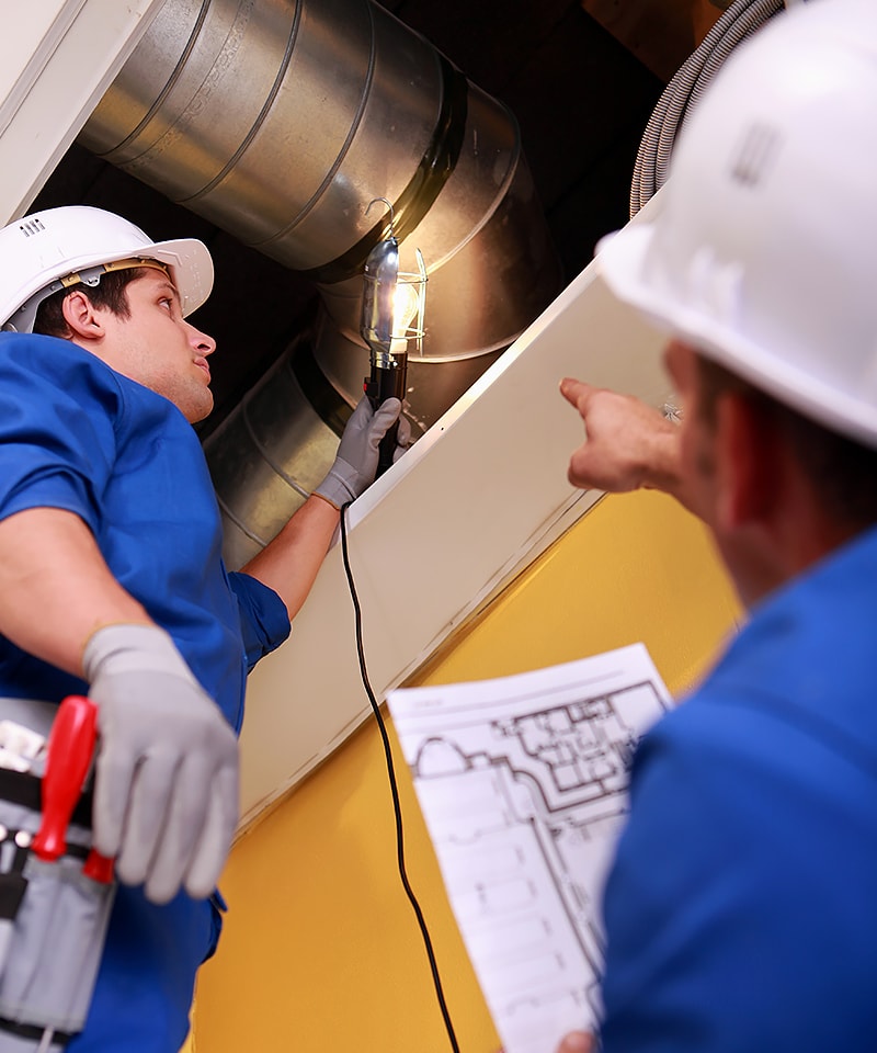 Ductwork repair, maintenance, and installation