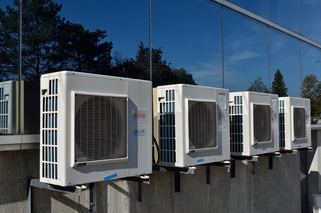 Series of outdoor air conditioners